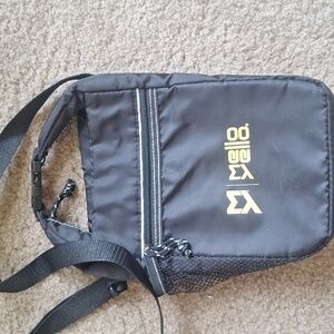 Mello Yello Black Crossbody Insulated Bag